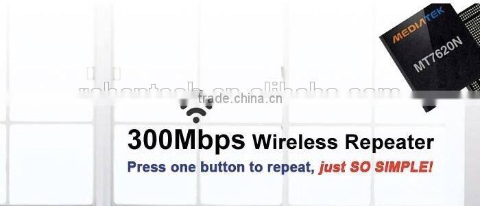 Wallmount 300M 11N Wireless WiFi Repeater EU/US/AU/UK Power Adapter