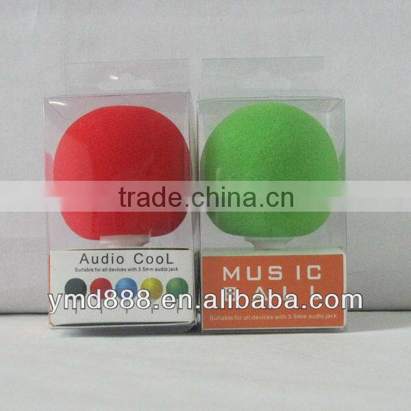 charging Music Ball Speaker Charm