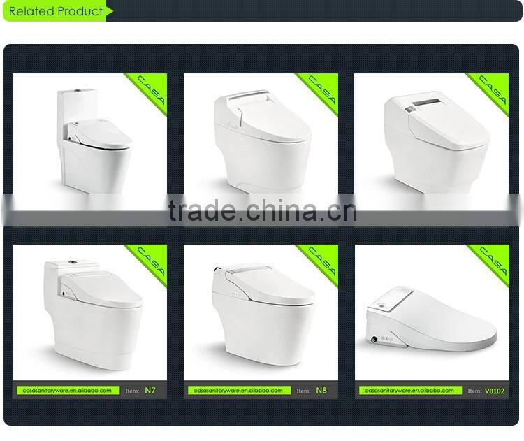 Modern design home nozzle moves backward and forward for wash smart wc toilet