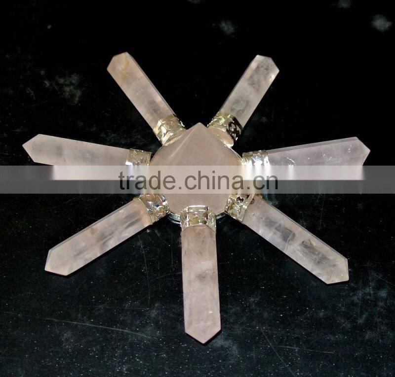 Wholesale Of Chakra Energy Generator : Red Aventurine 7 Point Energy Generator Tool