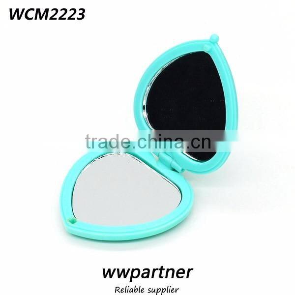 Heart shaped wedding gift hand mirror