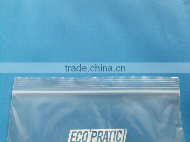 Plastic zipper food packaging bag for fruit