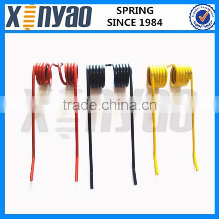 Black coated rake tooth