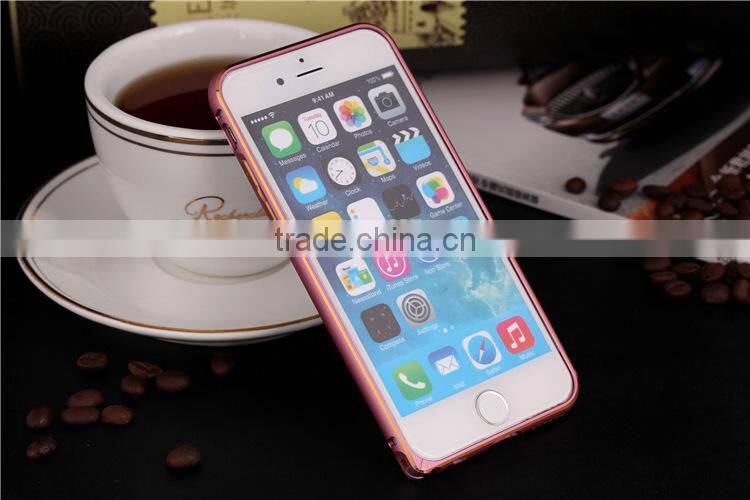 For iphone 6 Bumper Case, Aluminum Metal Frame Luxury Bumper Case For iPhone 6