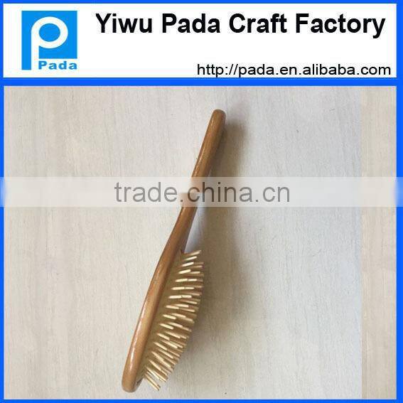 wood round hair brush with boar bristle,rotating hair brush,professional salon hair brush