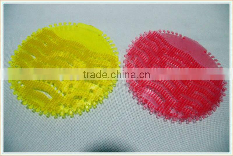 OEM manufacture EVA wave urinal screen BG-1007-3 with lot of scents