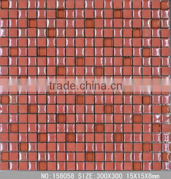 Clolorful Green Ceramic Mosaic Tile