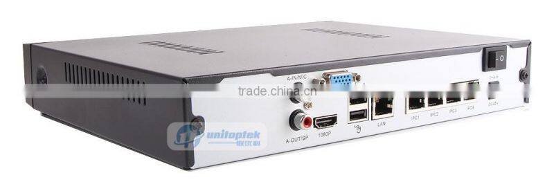 4CH 2.0MP 1080P POE NVR IP Camera Dome System Kit CCTV Network 4 Channel NVR Support Home Video Surveillance Video record