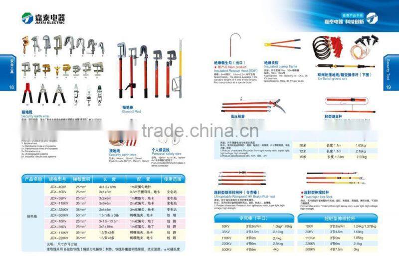 Earthing device for electrician 220KV