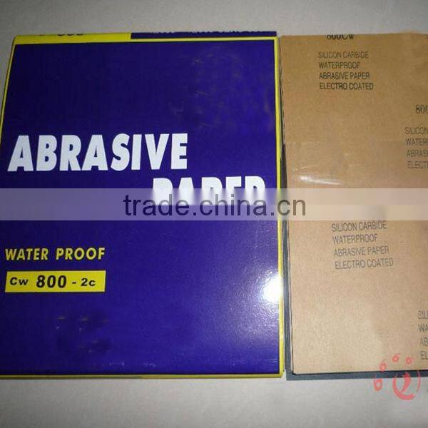 Water-proof Abrasive Paper