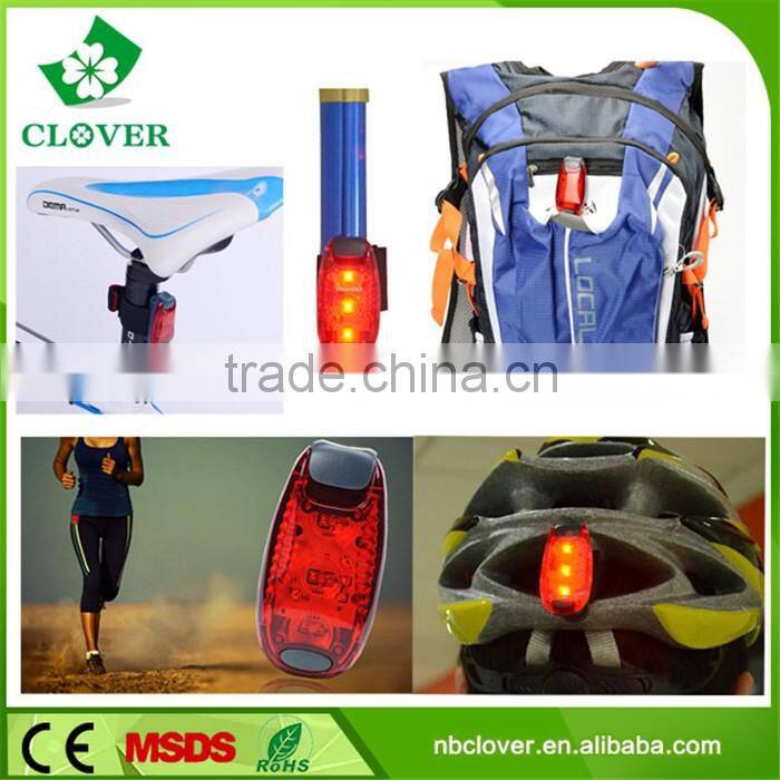 multi-function bicycle led light 3 led 200 lumens bike light with rear light