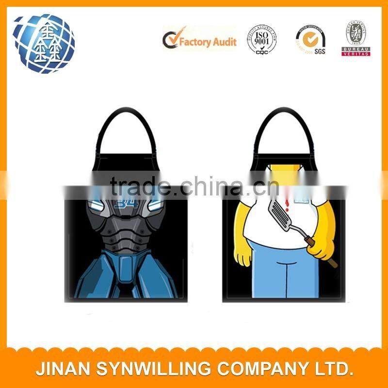100% cotton apron Material and Bib Type promotional kitchen apron