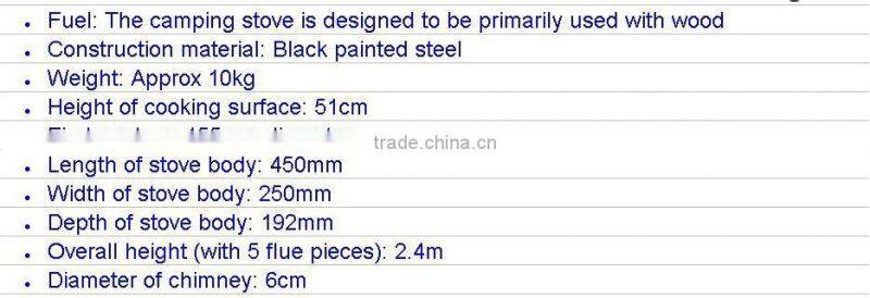 garage cooking stove