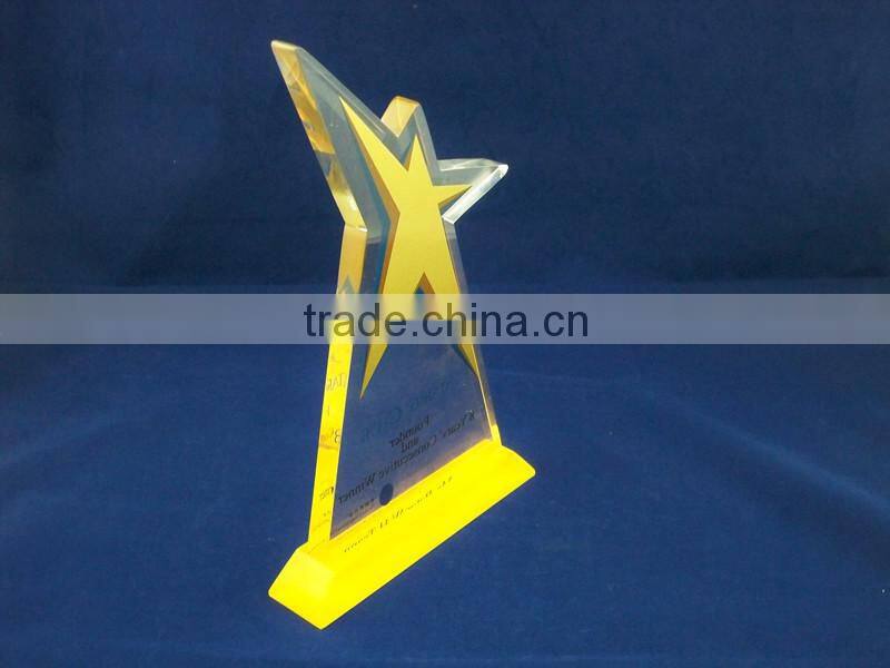 new design award trophy for sport winner