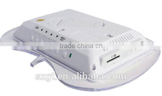 7 Inch Full Color Apple Shape White Color Wireless Digital 2.4GHz Baby Monitor