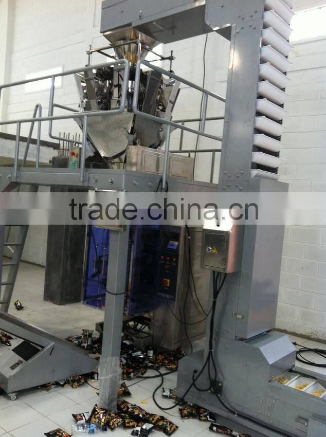 New Designed YX420C full automatic 10 heads weighting and packing machines manufacturer in Shanghai China