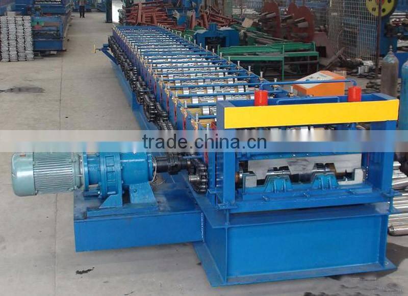 full automatic embossing floor deck roll form machine