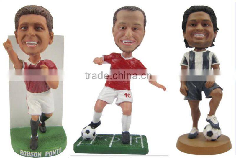 New Fashion Custom Made Resin play cards/Mahjong man Figurine