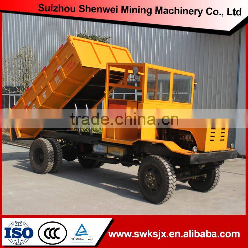 New design the 4WD mine dump truck for mining hot selling
