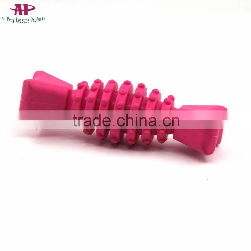 2016 High Quality Pet Rubber Toys Dog Rubber Dental Chew Toys