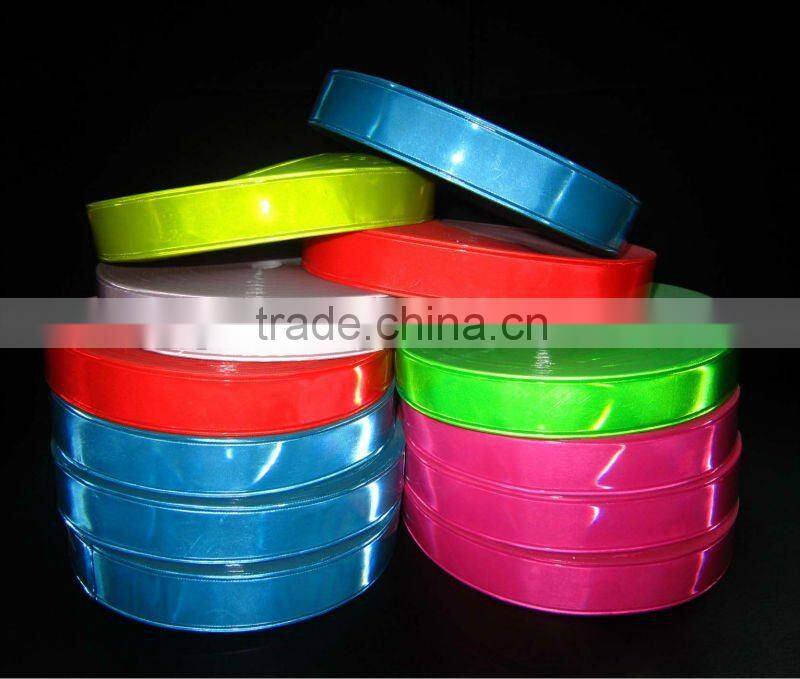 Reflective tape ribbon material