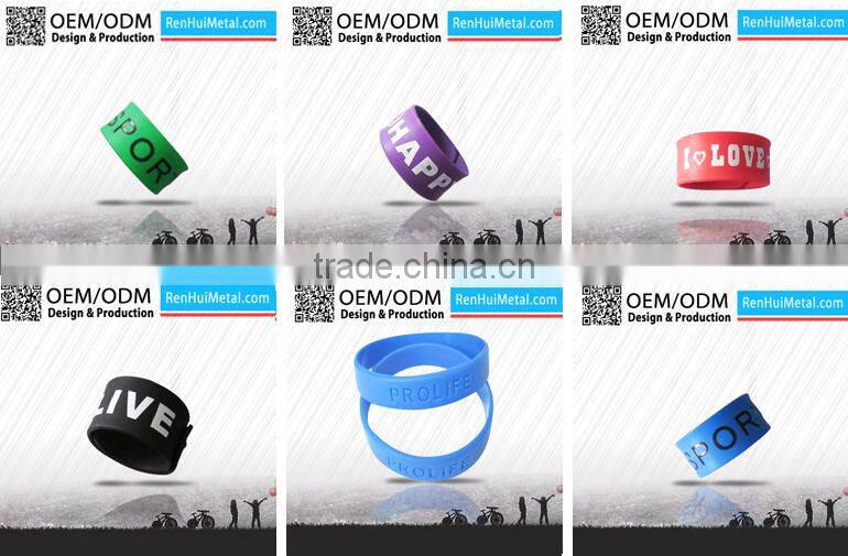 2016 High end souvenir metal usb wristband
