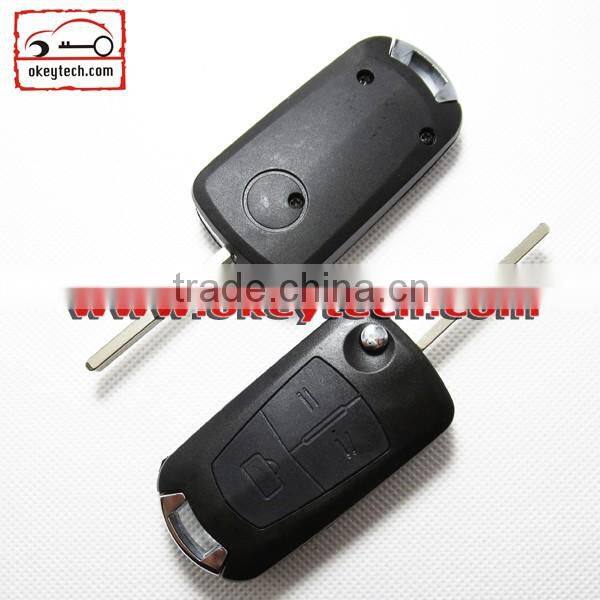 High Quatity Opel remote modified flip key shell Car Key 3 Button Opel Astra key romote key shell