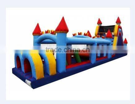 3.5mWx20mLx6mH giant inflatable obstacle course outdoor inflatable games for adult