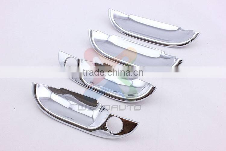 SET BIG ABS CHROME DOOR HANDLE BOWL INSERTS COVER DOOR HANDLE BOWL FOR RIO 2004