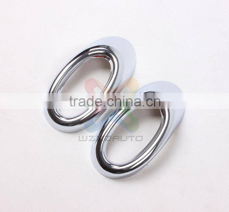 CHROME FRONT FOG LAMP COVER FOR HOND A CIVI C 2006-2009