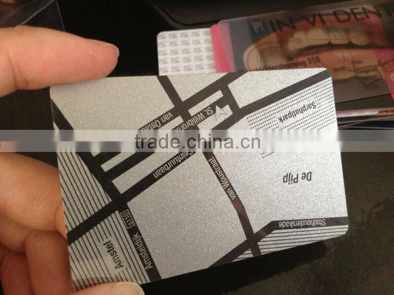 Free Design !! PMS color printing membership card/silk printing member card