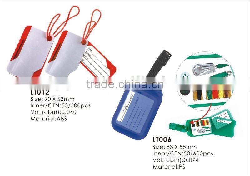 Solid Colors Plastic/PPKey Ring/Key Tag