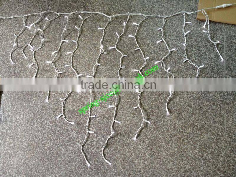 Icicle LED string light for decoration