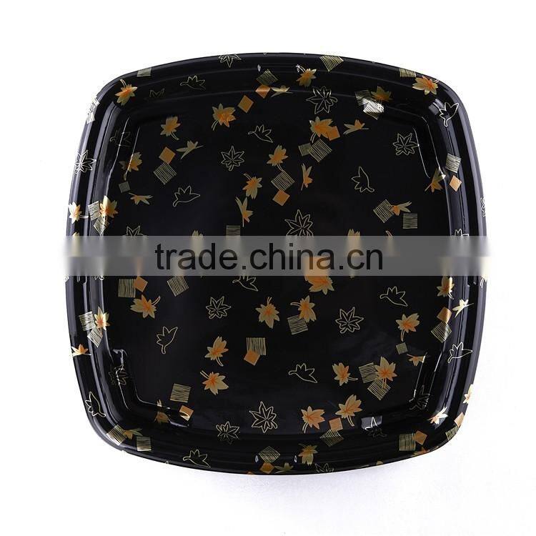 SM1-3127A PS sushi box with clear lids