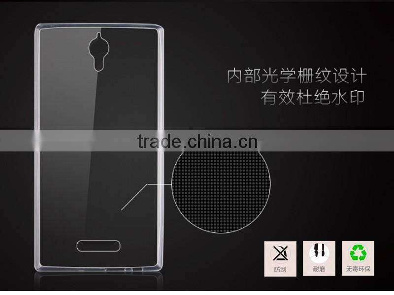 For oppo U3 6607 Ultra Thin Clear Transparent Soft TPU phone cases