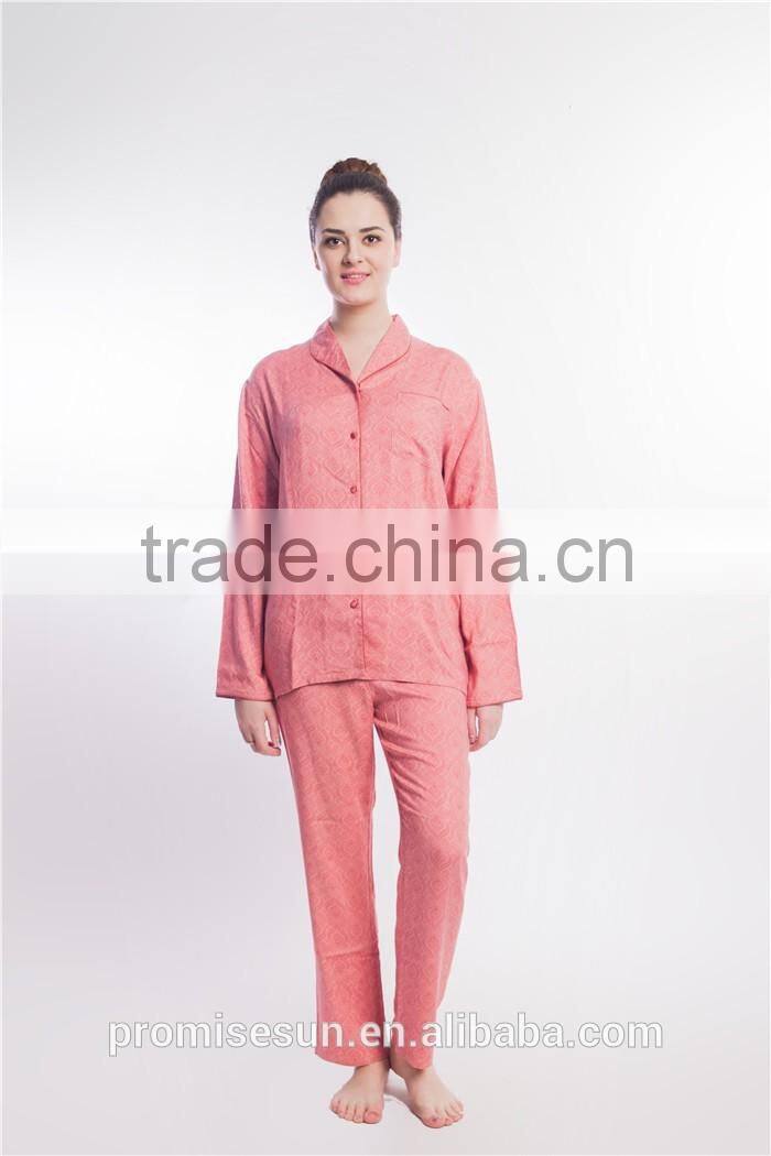 100% rayon printing night suit for ladies' home wear