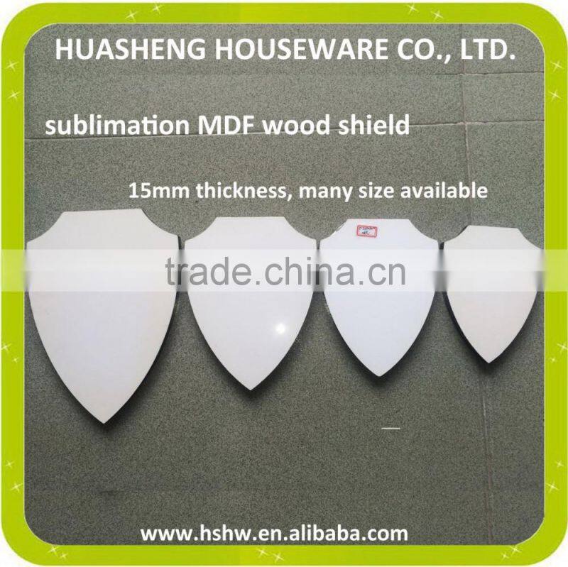 sublimation coating blanks 12mm MDF plaques from China wholesales
