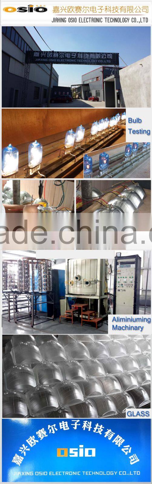 4 inch Square Auto Crystal Fog Light Halogen Sealed Beam with shell high / low light