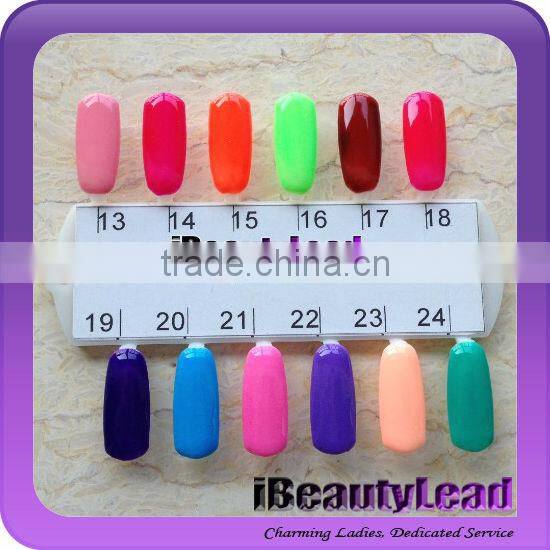 2013 soak off uv gel polish gel UV with 105 colors