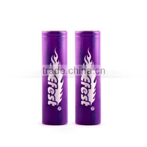 Fast Shipping Efest IMR 18650 3500mah 20 Amp New Wrapper Efest 20A IMR 18650 3500mah flat top rechargeable battery