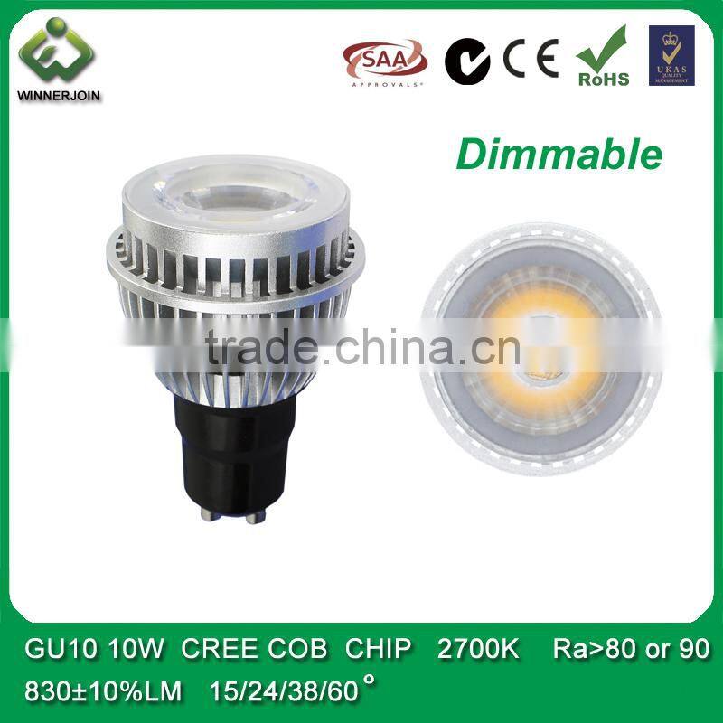 97Ra 15/24/38/60D AC100-240V 10Watt gu 10 led