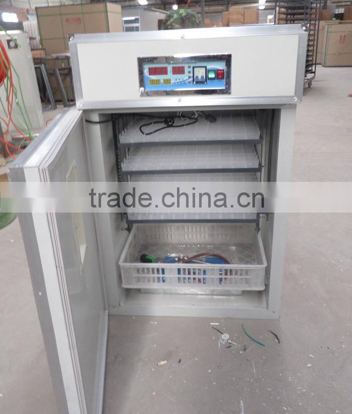 Holding 352 eggs full automatic chicken egg incubator