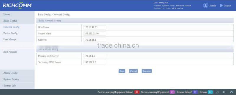 Battery Monitoring System:for Lead Acid Battery & VRLA Battery Monitoring