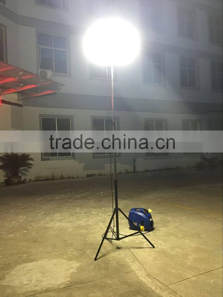 Easy-carry Portable Inflatable Powermoon Balloon Light Tower