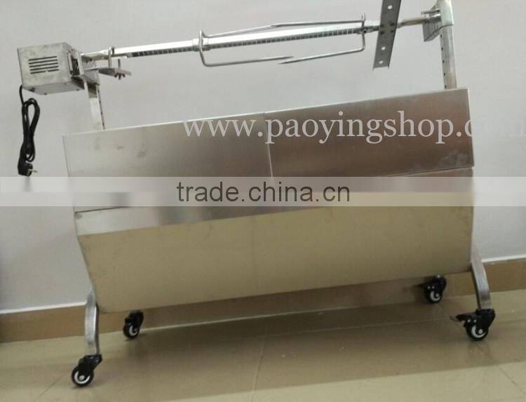 60kg 120cm Commercial Stainless Steel Charcoal Barbeque Roast Machine