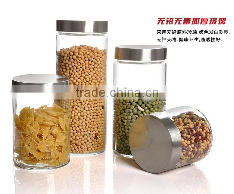 25oz giant glass jars for kitchenware