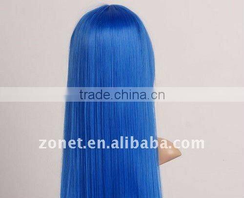 Fashion 100CM LONG DARK BLUE BLACK StraightCOSPLAYW, IGdolls,Clannad