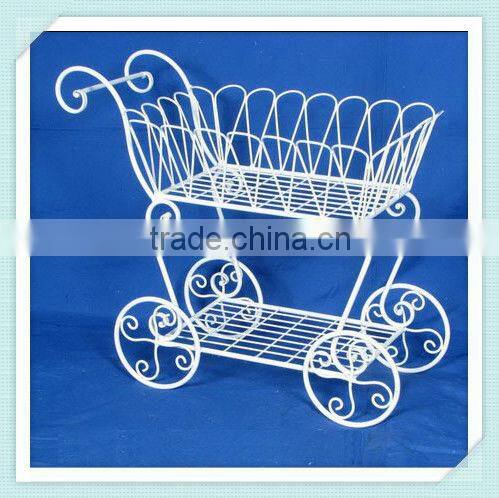 Decorative garden bicycle flower pot