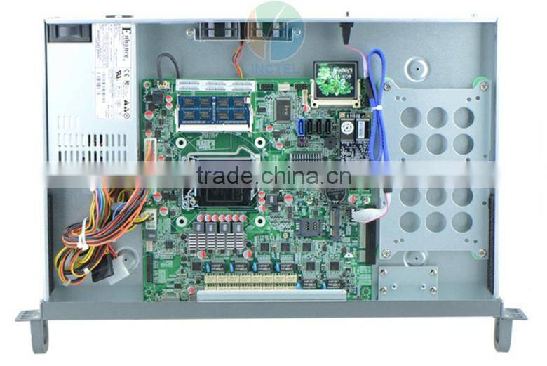 ROS 6 Gigabit Flow Control Wireless Mikrotik With G1610 CPU 1000M 6 82574l model number IN-RBG16 Mini CNC Router