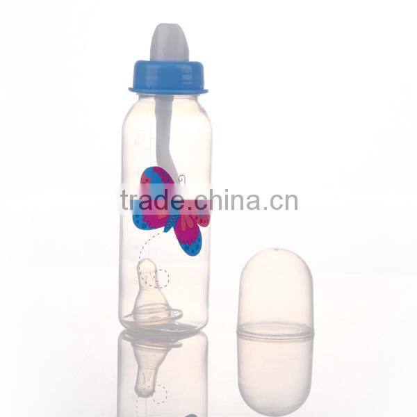 100%BPA free silicone squeeze baby feeder,silicone baby feeding bottle with thermometer